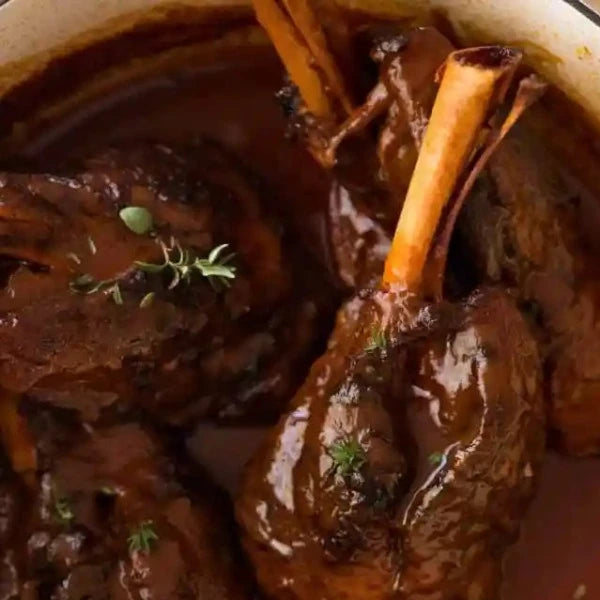 Slow Cooked Lamb Shank + Local Carrot + Local Beans (GF, DF) 800g