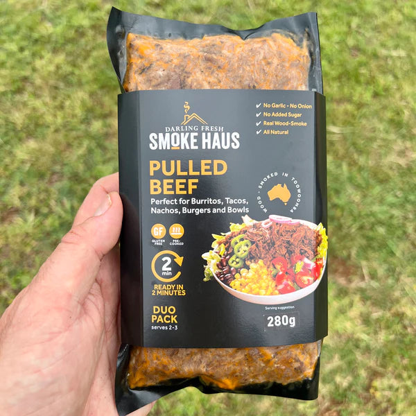 Smoked Pulled Beef Duo 280g (GF & FODMAP)