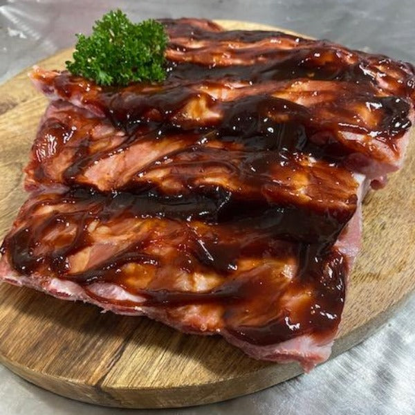 Marinated USA Style Pork Ribs - Smokey BBQ (1kg)