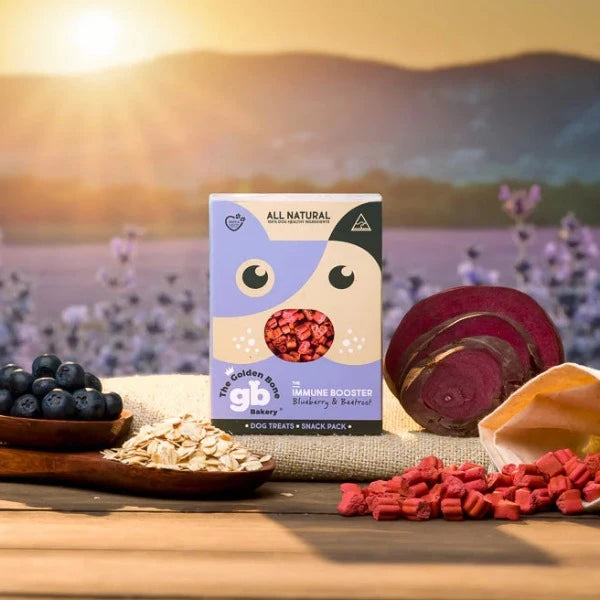 Dog Treats - Immune Booster Treats with Blueberries 40g