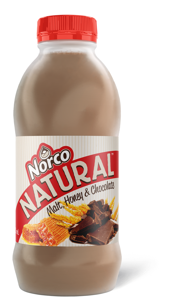 Norco NATURAL Flavoured Milk - Honey Malt 500ml