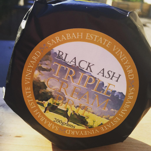 Black Ash Triple Cream Brie 200g