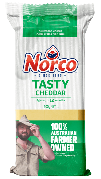 Norco Tasty Cheddar Cheese Block 500g