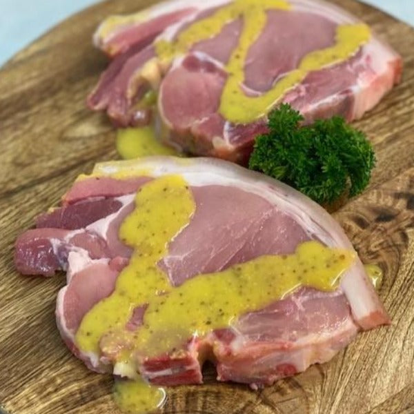 Marinated Pork Loin Chops - Honey Mustard 2-pack (min 500g)