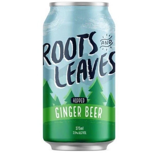 Roots & Leaves Ginger Beer - 4 pack