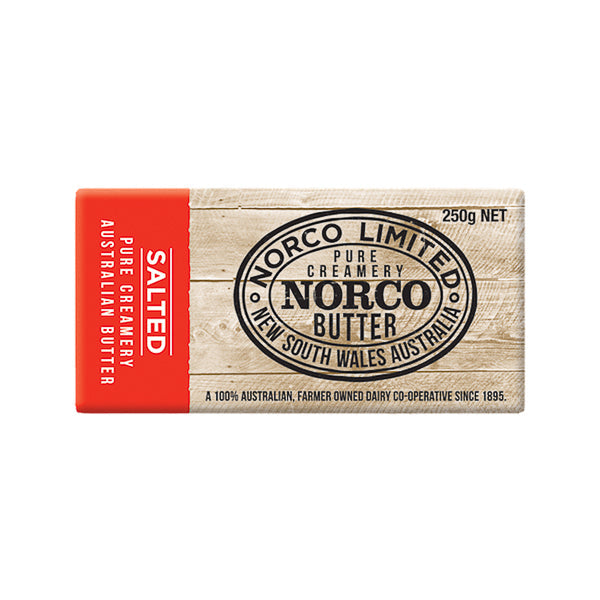 Norco pure creamery butter 250g